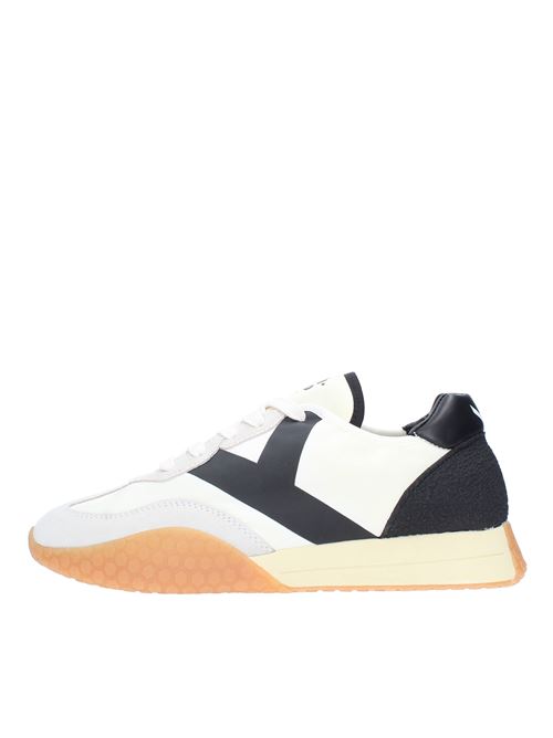 Sneakers in camoscio tessuto e gomma KEH NOO | S00KM9313BIANCO-NERO